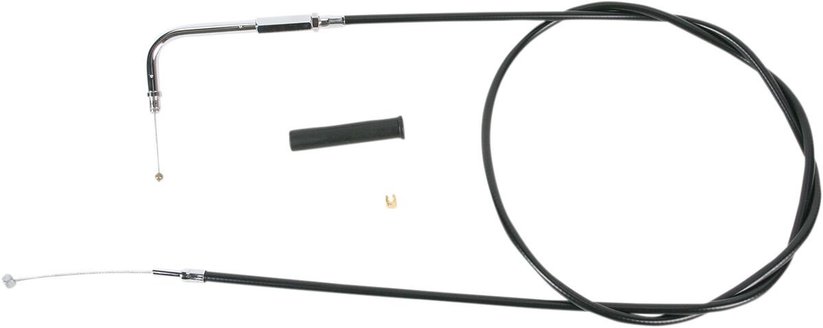Drag Specialties Throttle Cable Black Vinyl 50
