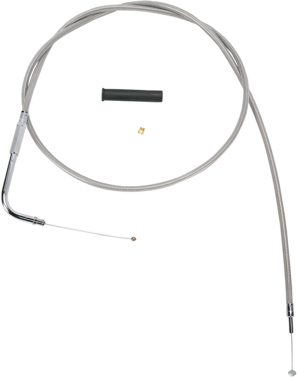 Drag Specialties Throttle Cable Stainless Steel 50
