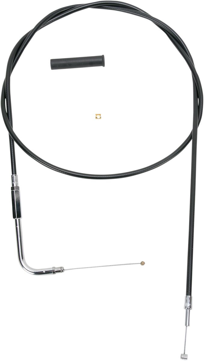Drag Specialties Throttle Cable Black Vinyl 56