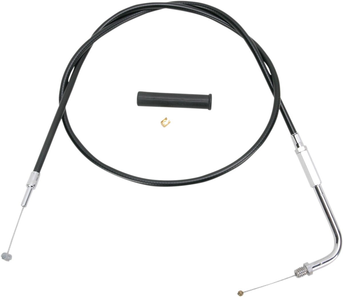 Drag Specialties Throttle Cable Black Vinyl 48