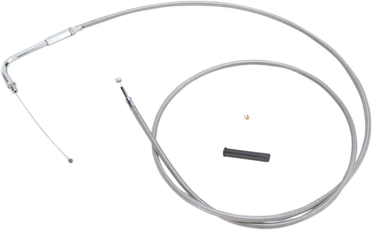Drag Specialties Throttle Cable Stainless Steel 56