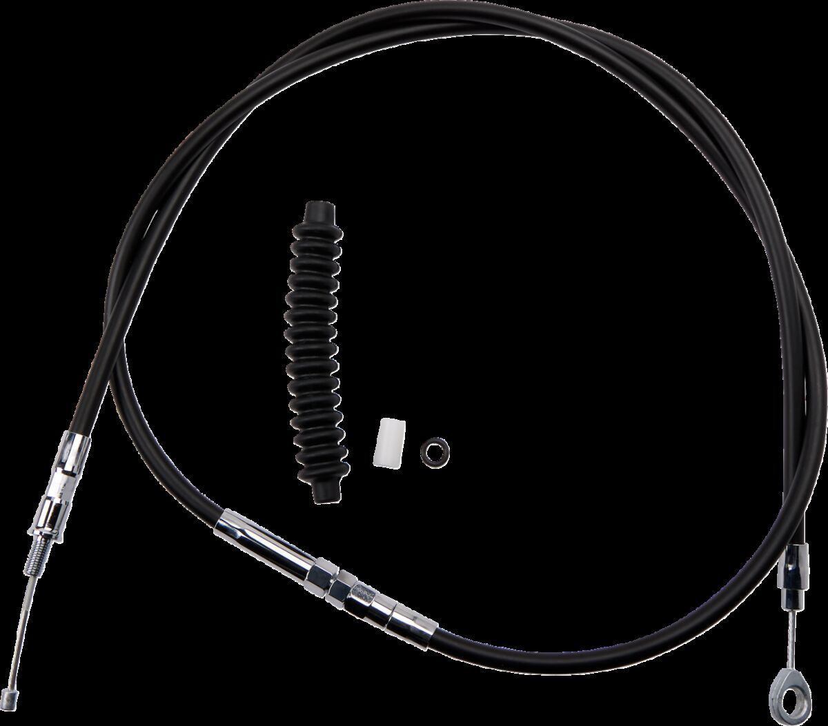 Drag Specialties Clutch Cable High Efficiency Black Vinyl Cable Clt 38