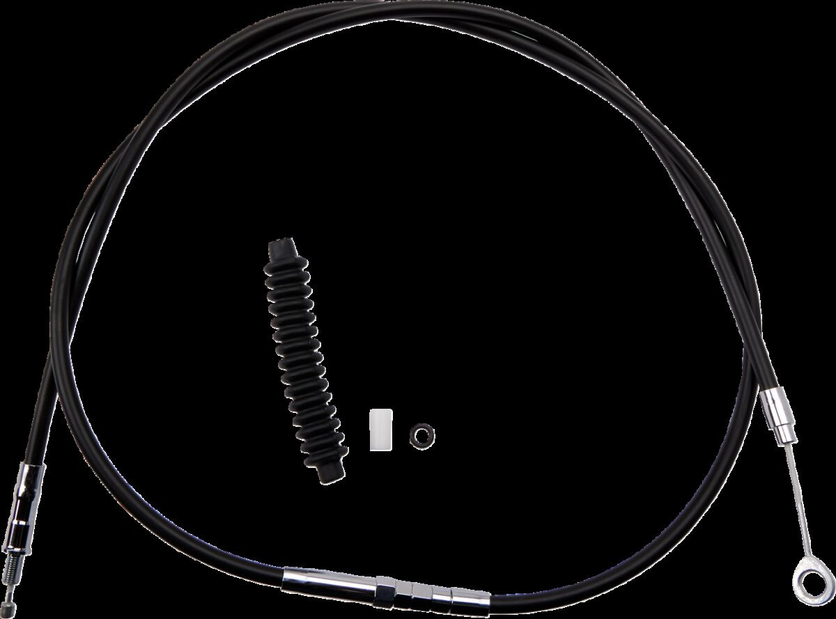 Drag Specialties Clutch Cable High Efficiency Black Vinyl 69 13/16