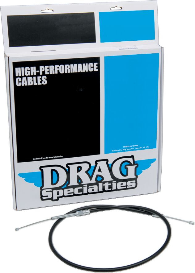 Drag Specialties Clutch Cable High Efficiency Black Vinyl 53 1/16