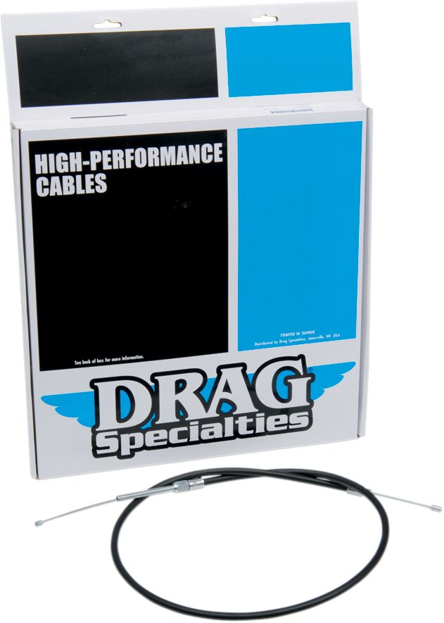 Drag Specialties Clutch Cable High Efficiency Black Vinyl 53 1/16