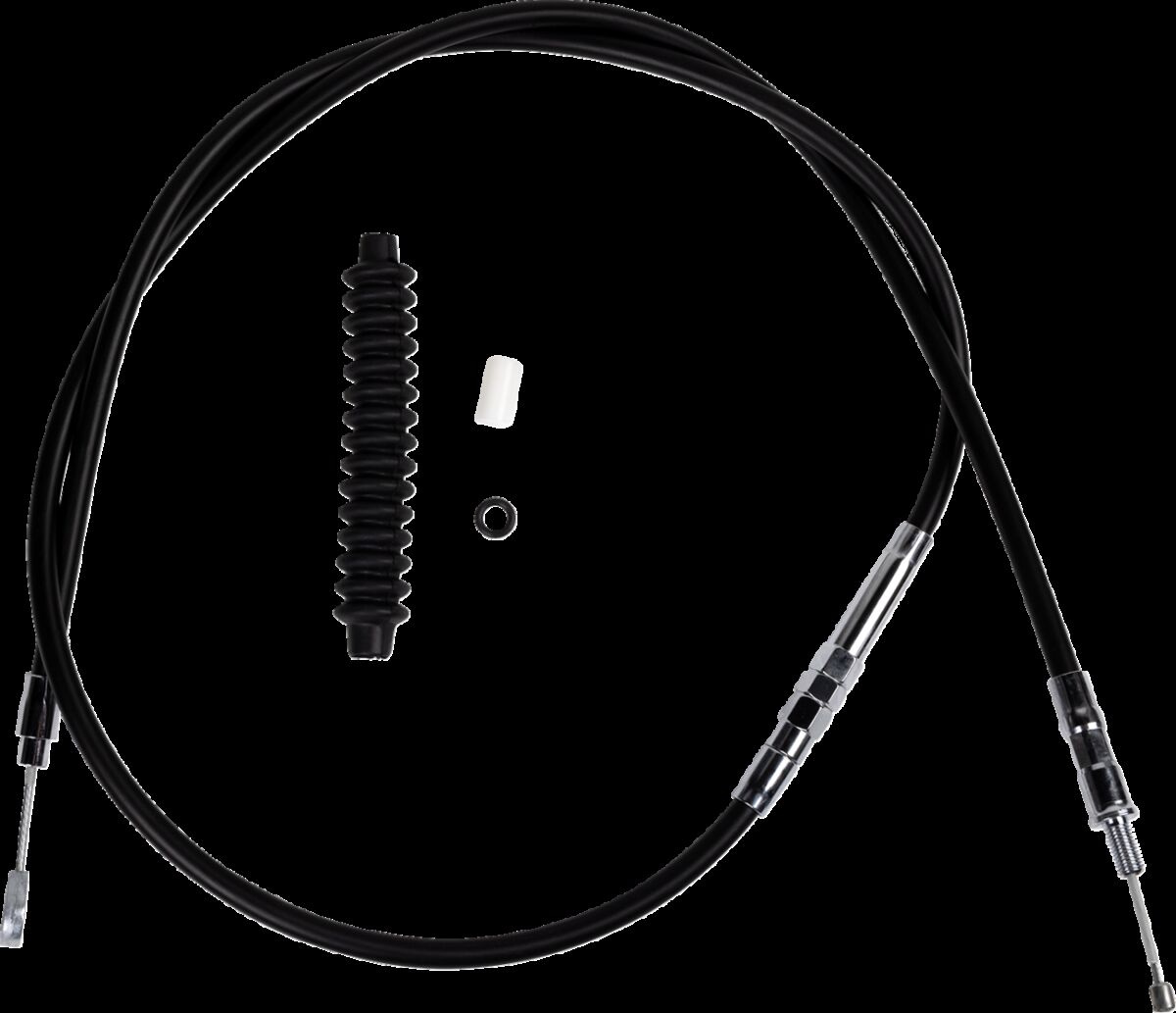 Drag Specialties Clutch Cable High Efficiency Black Vinyl 60 5/8