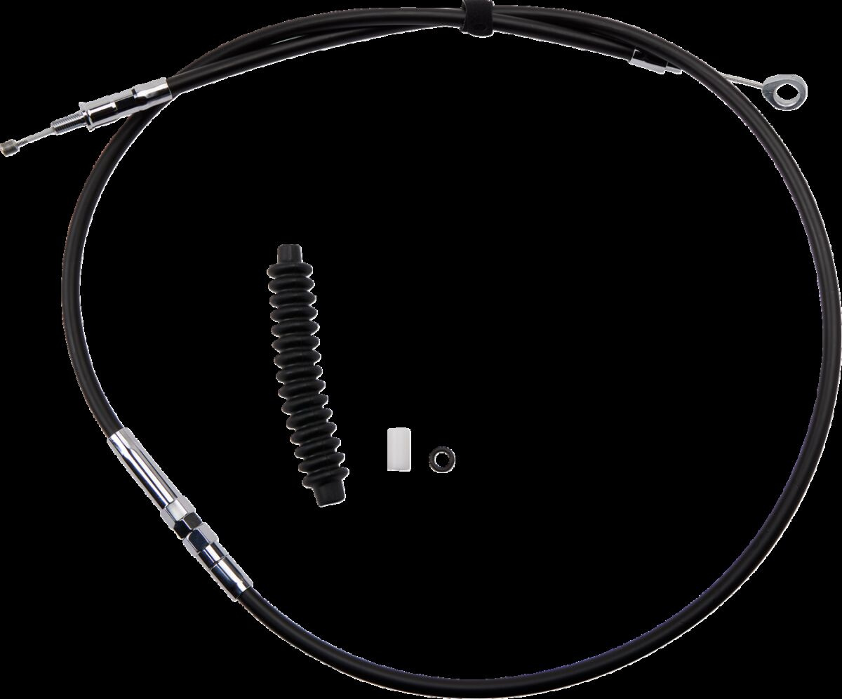 Drag Specialties Clutch Cable High Efficiency Black Vinyl 57 5/8