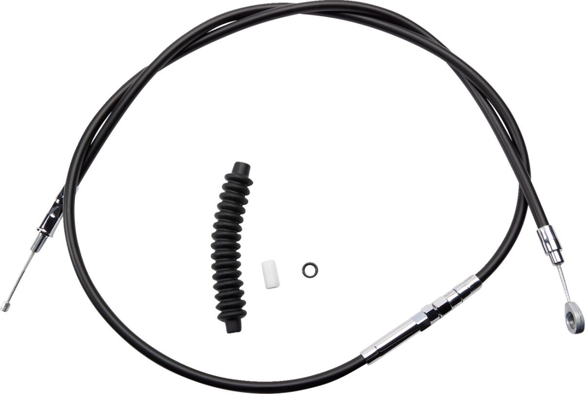 Drag Specialties Clutch Cable High Efficiency Black Vinyl 64 11/16