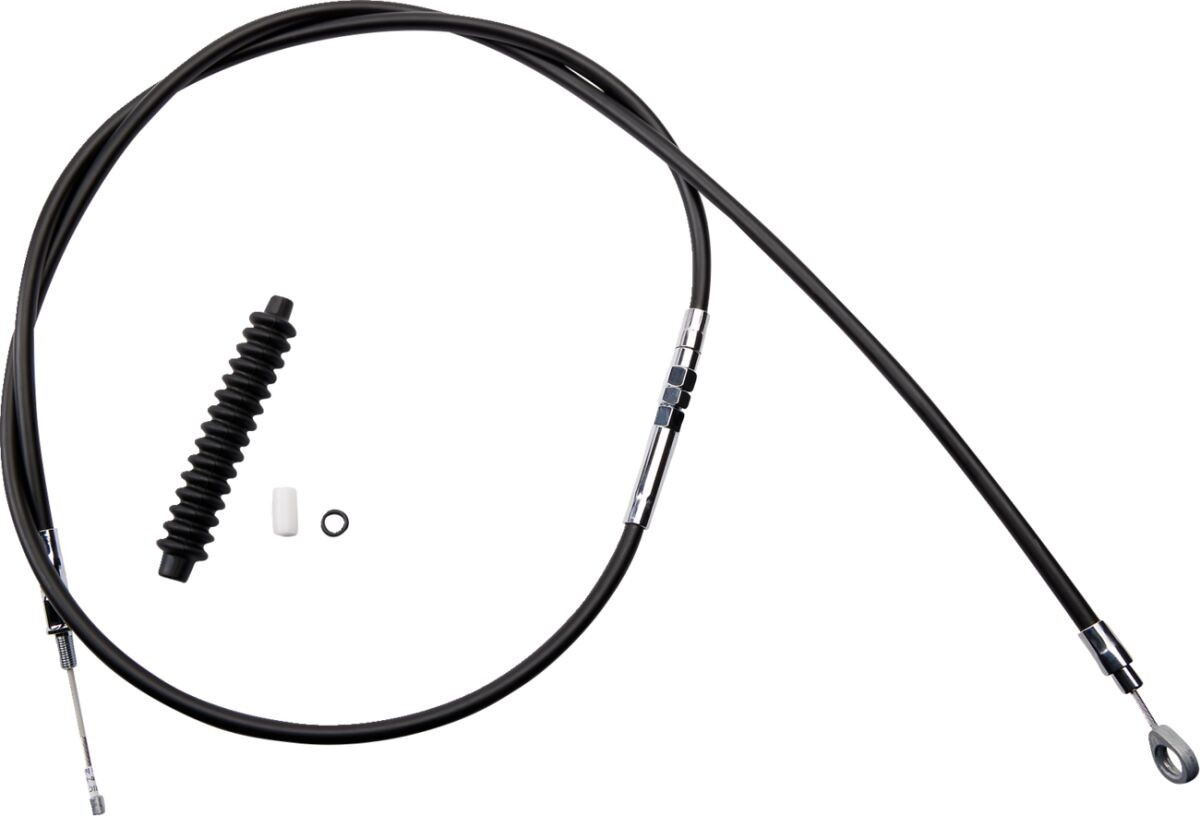 Drag Specialties Clutch Cable High Efficiency Black Vinyl 72 11/16