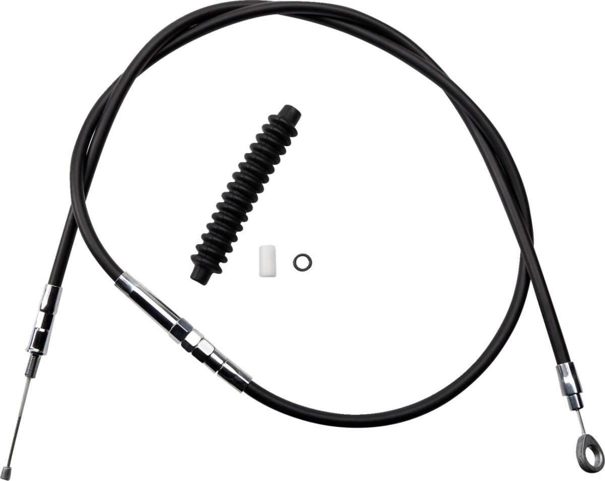 Drag Specialties Clutch Cable High Efficiency Black Vinyl 60 11/16
