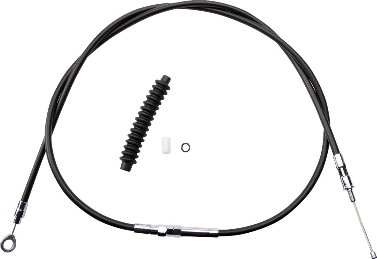 Drag Specialties Clutch Cable High Efficiency Black Vinyl 70 7/16
