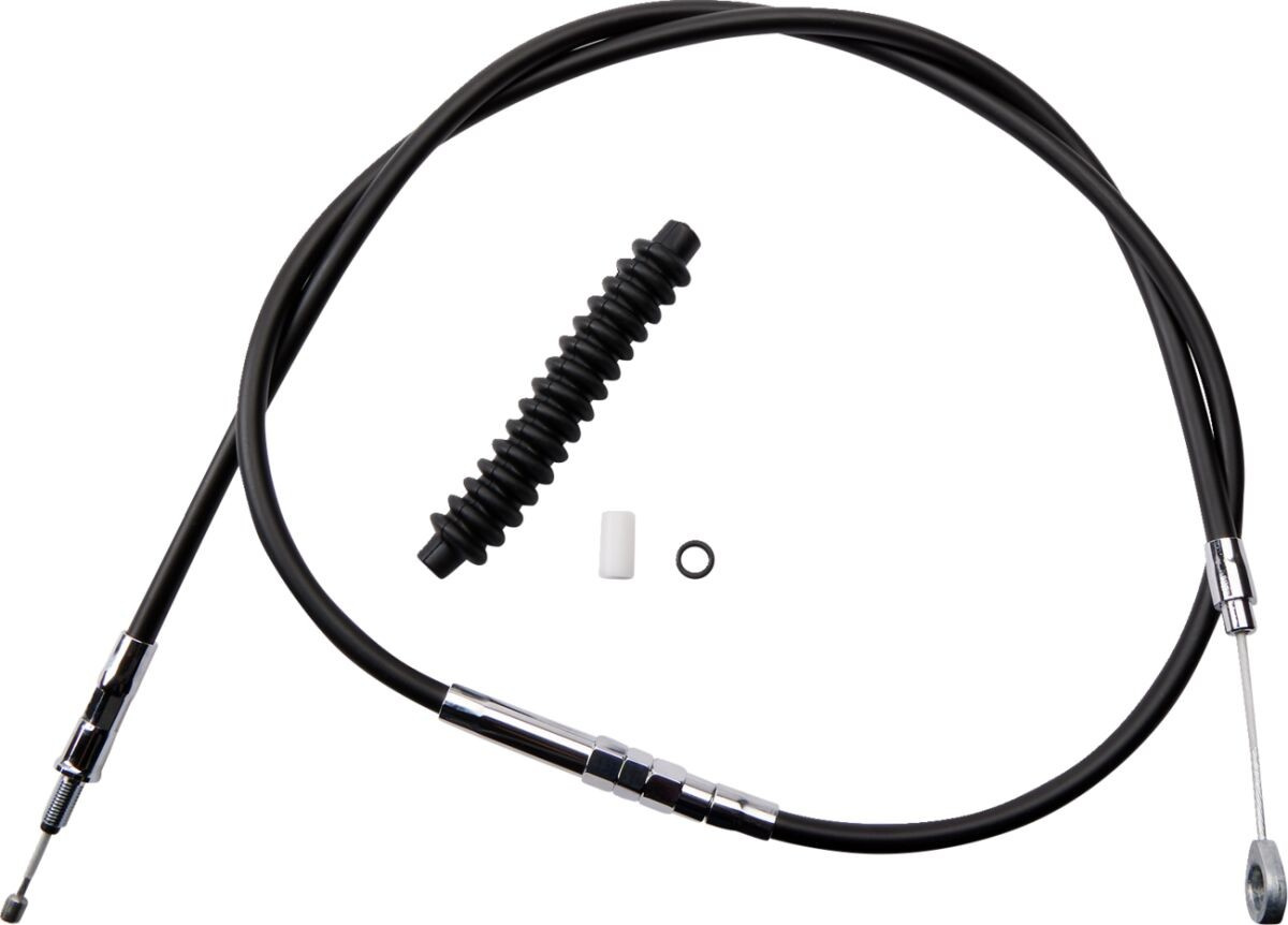 Drag Specialties Clutch Cable High Efficiency Black Vinyl 58 11/16