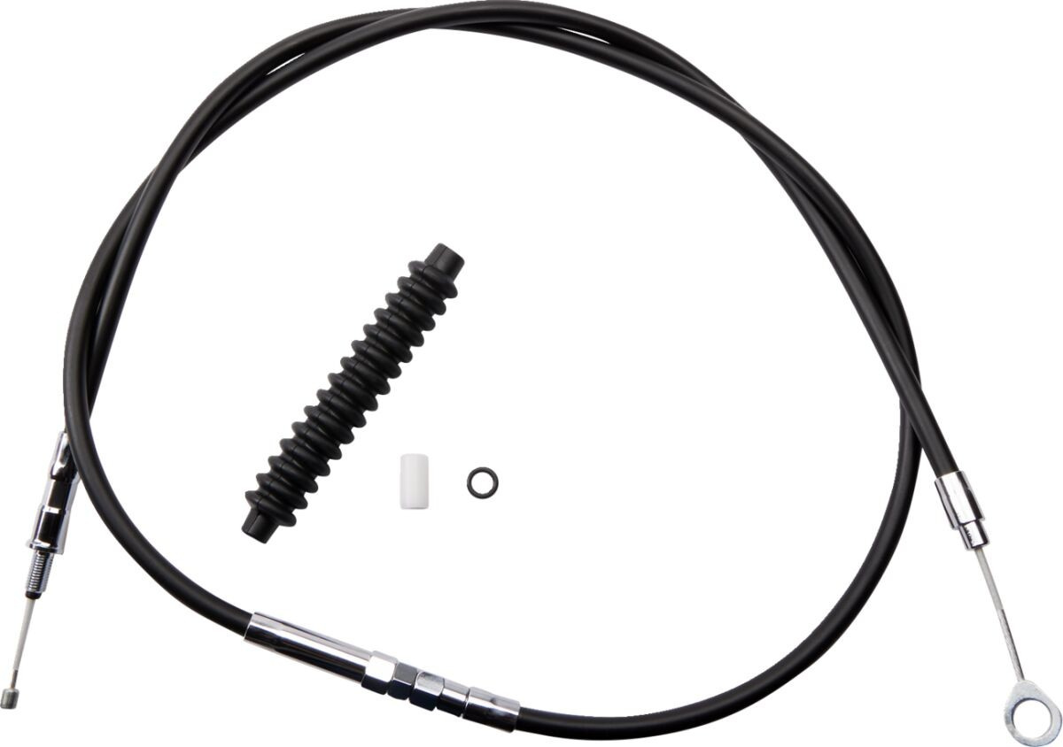 Drag Specialties Clutch Cable High Efficiency Black Vinyl 60 11/16