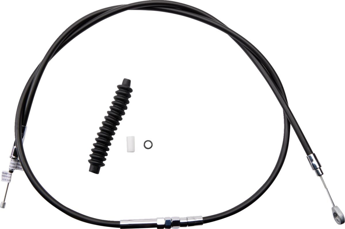 Drag Specialties Clutch Cable High Efficiency Black Vinyl 66 11/16
