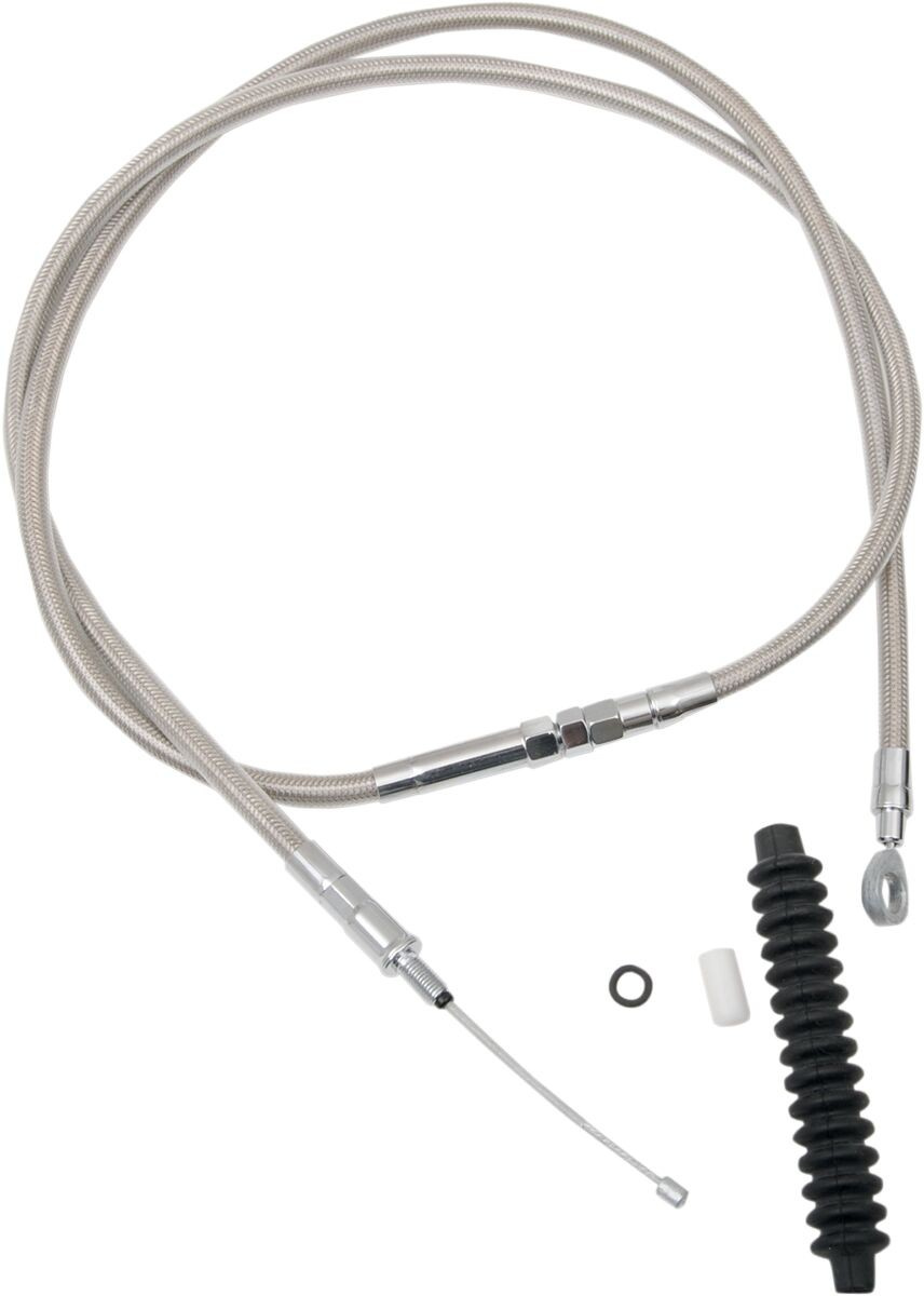 Drag Specialties Clutch Cable High Efficiency Stainless Steel 62 11/16