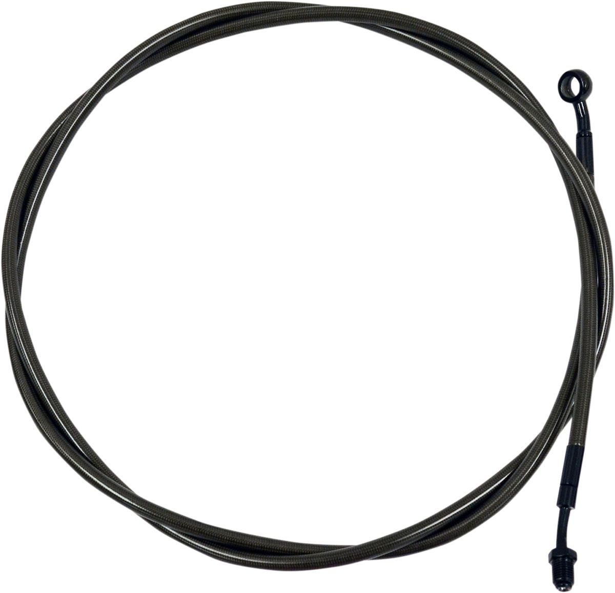 La Choppers Clutch Cable Midnight Stainless For 12