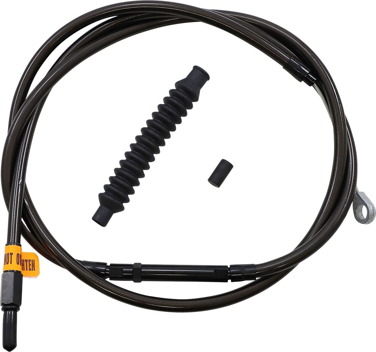 La Choppers Clutch Cable Midnight Stainless For 18