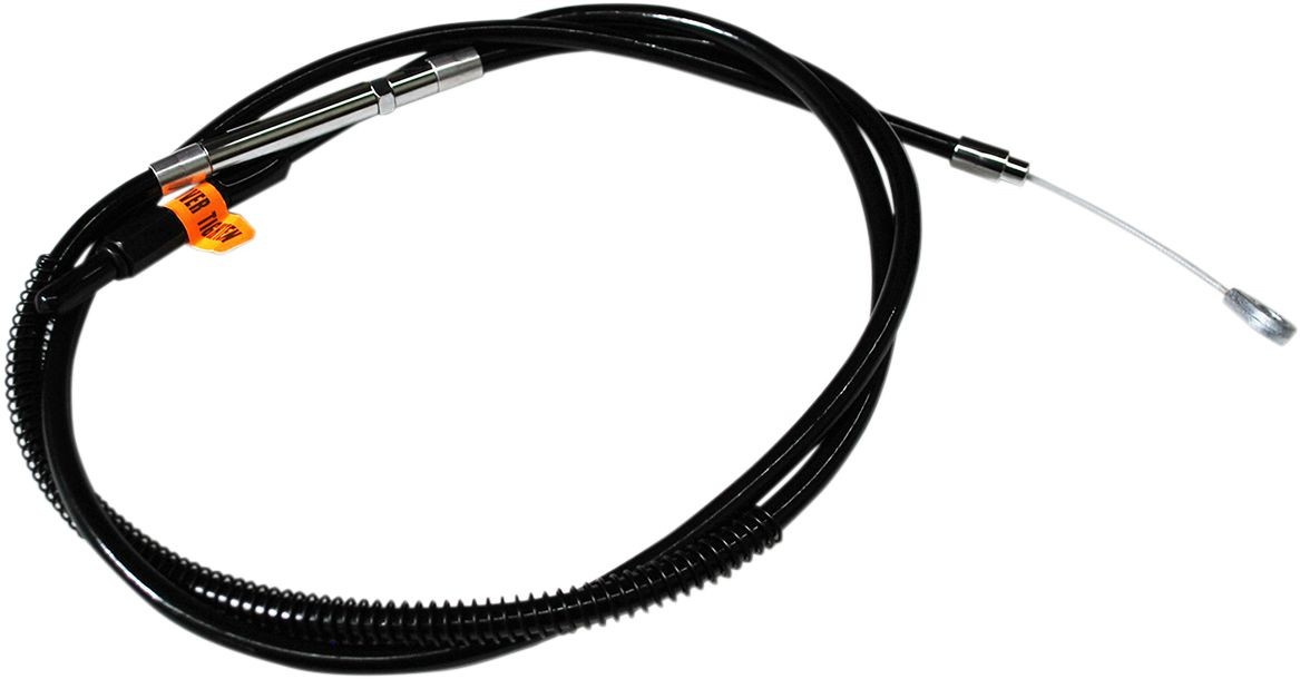 La Choppers Clutch Cable  For 12-14 Ape Hanger Black Vinyl/Stainless B