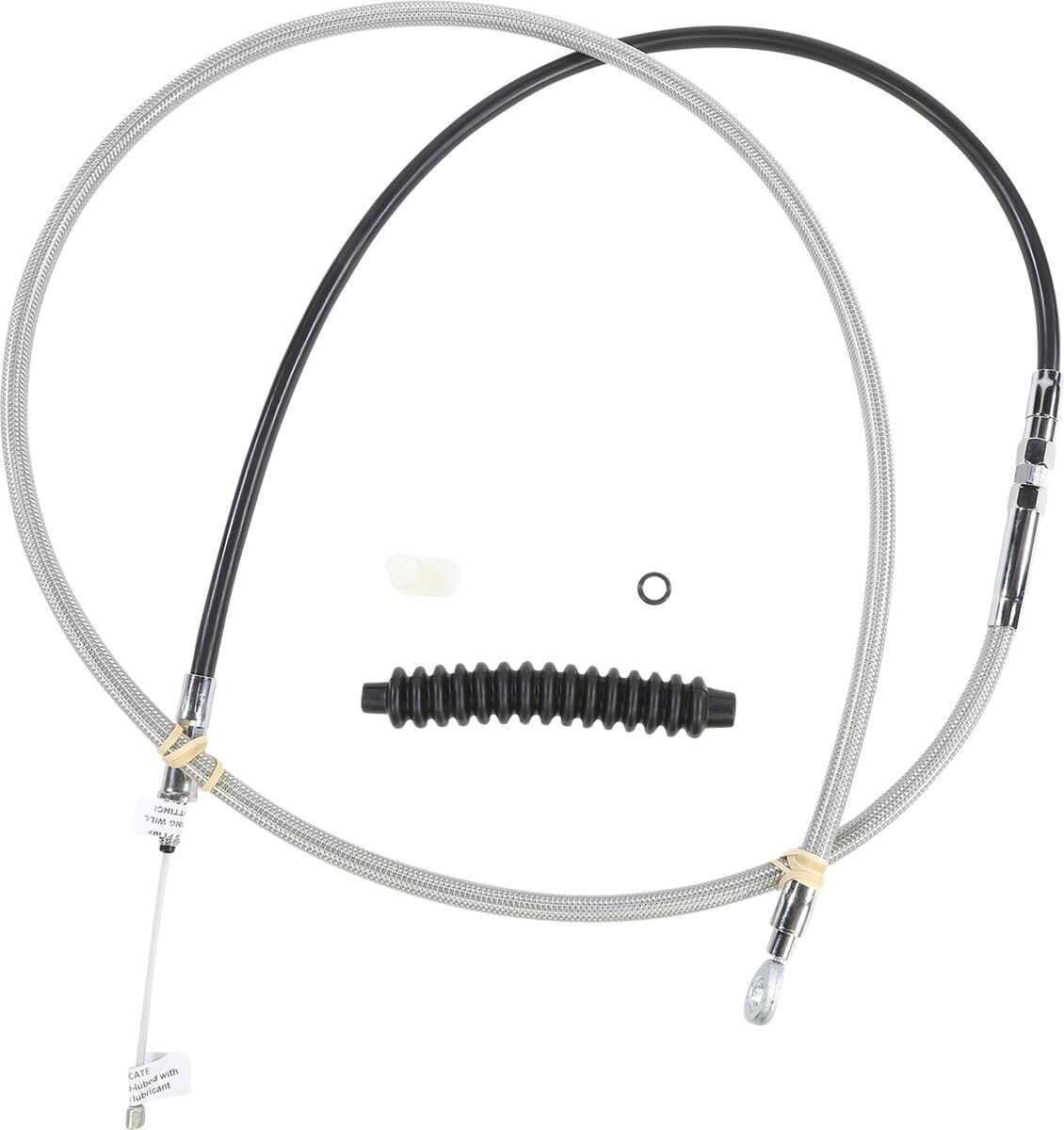 Drag Specialties Braided Clutch Cable Cable Clutch Stainls 76