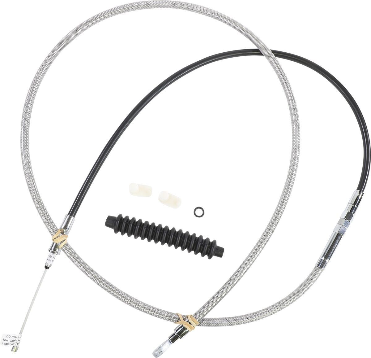Drag Specialties Braided Clutch Cable Cable Clutch Stainls 78