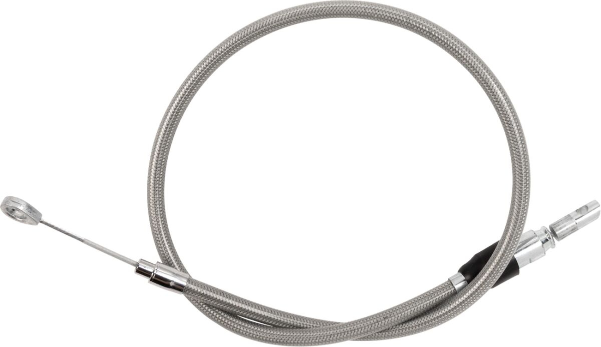 Drag Specialties Clutch Cable - Upper - Stainless Steel Clutch Cable U