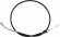 Drag Specialties Clutch Cable - Upper - Black/Chrome Cable Clutch Quic Drag Specialties Clutch Cable - Upper - Black/Chrome Cable Clutch Quic