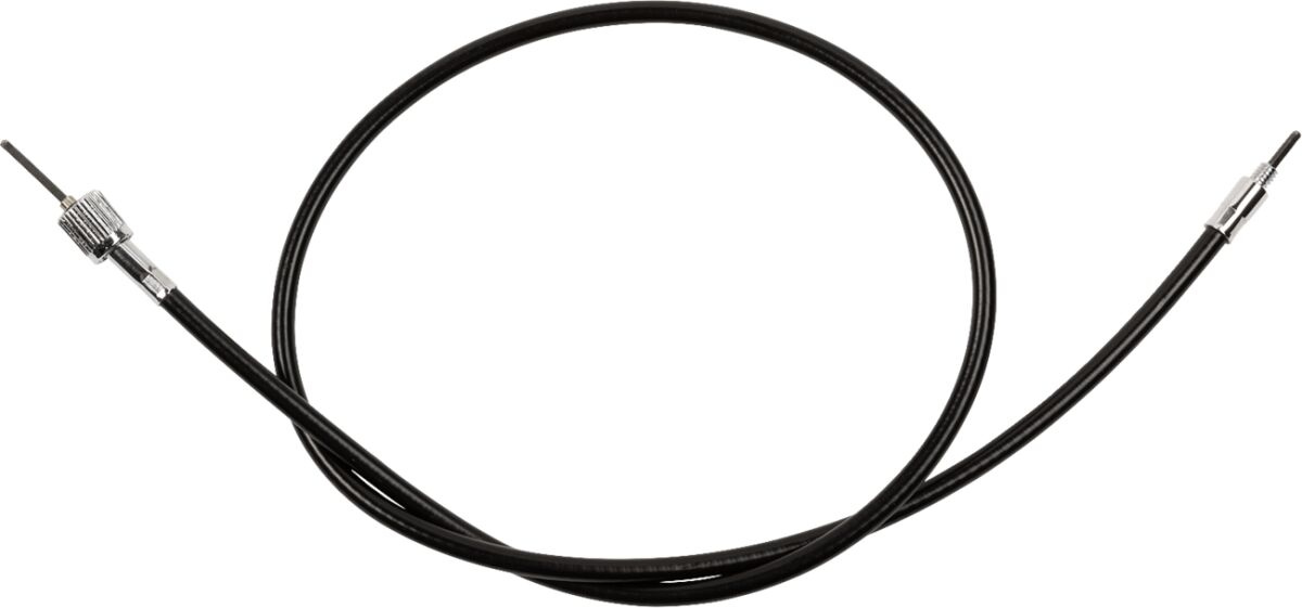 Drag Specialties Speedo Cable Black Vinyl 38.5