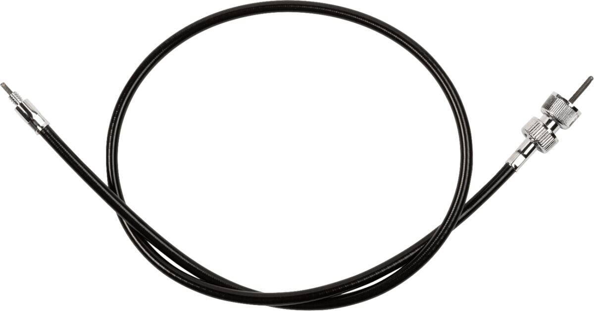 Drag Specialties Speedo Cable Black Vinyl 36