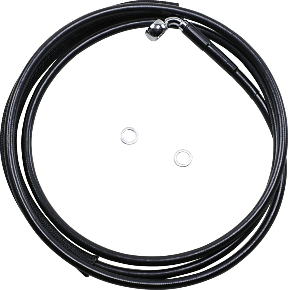 Drag Specialties Clucth Line Black Vinyl Coated + 2