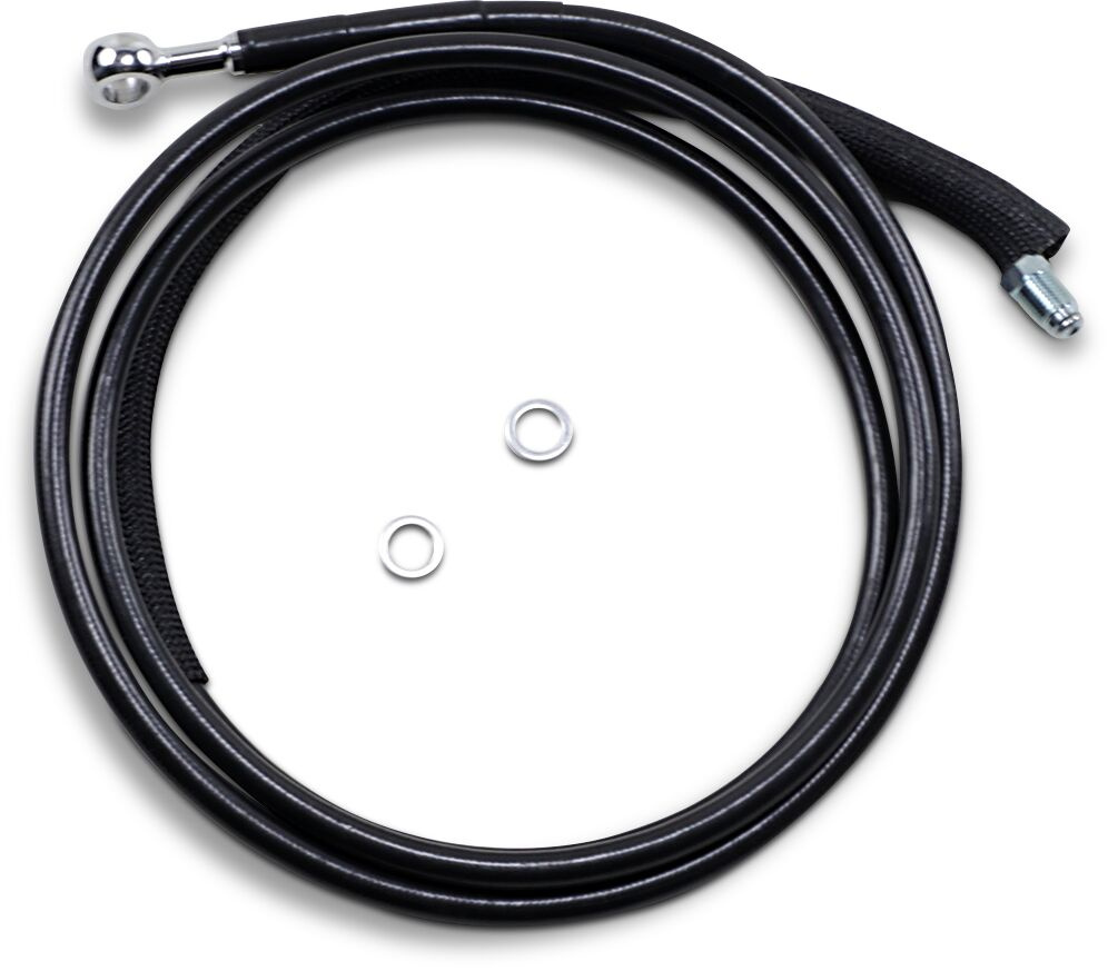 Drag Specialties Clucth Line Black Vinyl Coated + 2