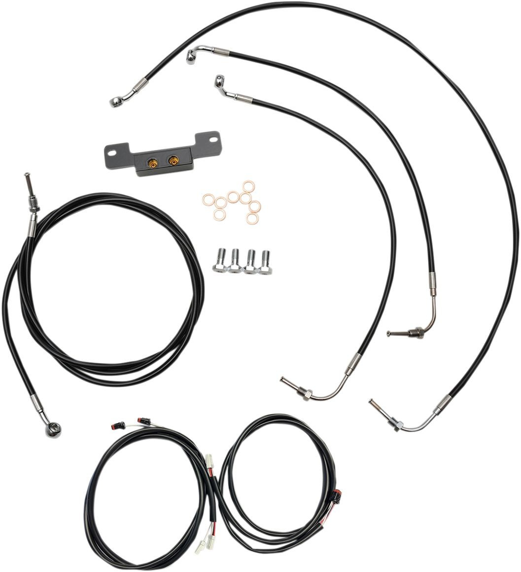 La Choppers Cable Kit Cb 12-14 Fl 17+ Cable Kit Cb 12-14 Fl 17+