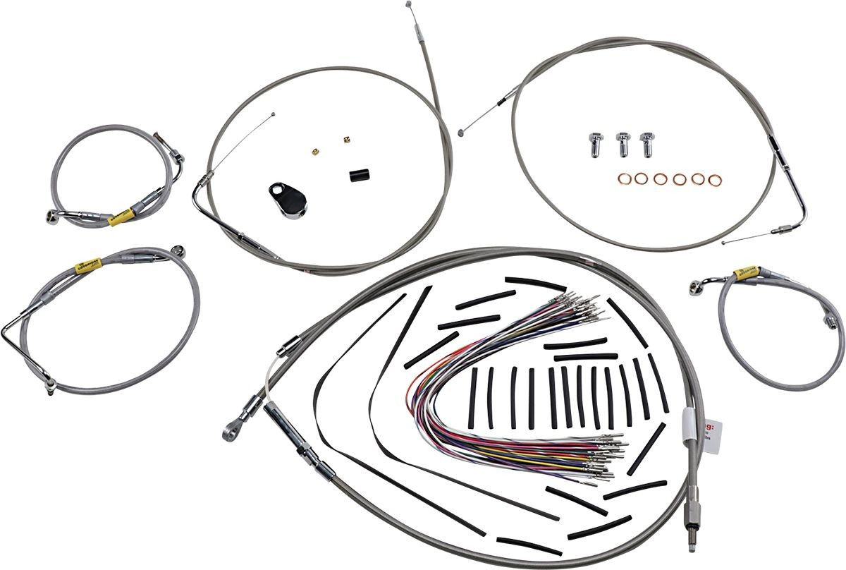 Burly Brand Cntrl Kit 13 Bag Bar Ss Cntrl Kit 13 Bag Bar Ss