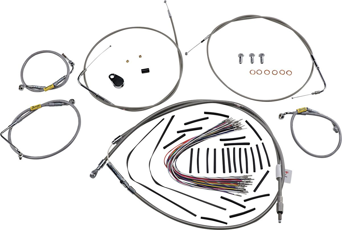 Burly Brand Cntrl Kit 13 Bag Bar Ss Cntrl Kit 13 Bag Bar Ss