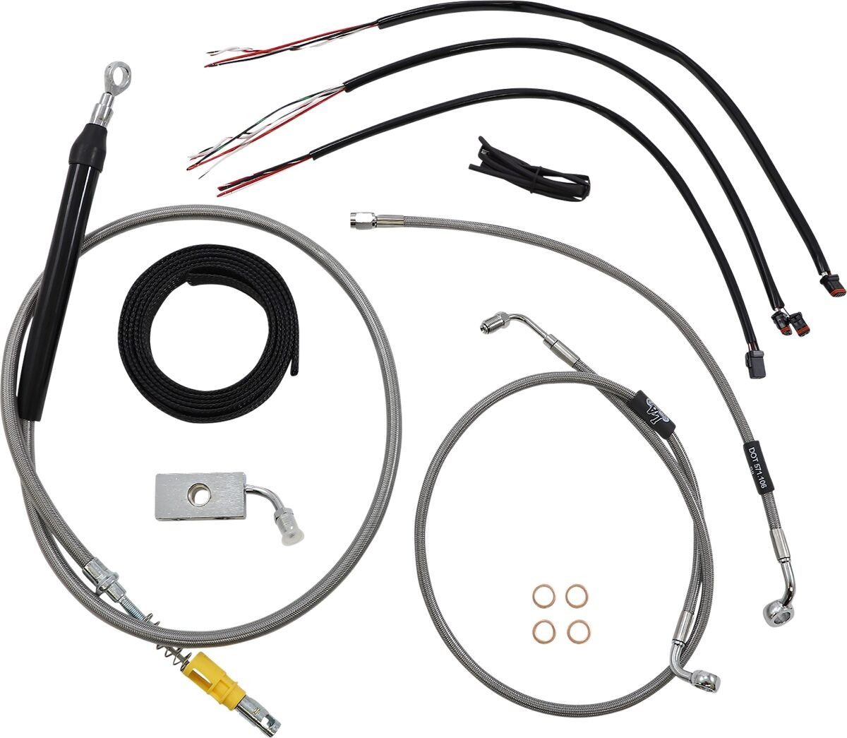 La Choppers Cabl Kt Cc 16