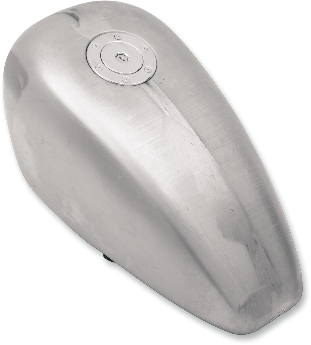 Drag Specialties Gas Tank With Chrome Aero-Style Gas Cap Tank 3.3Aero