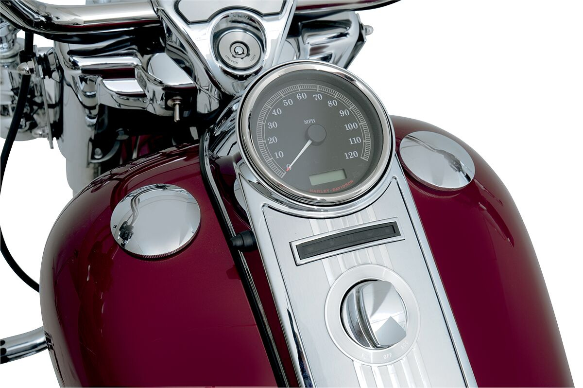 Drag Specialties Gas Cap With Paint Protector Vented Cap Gas R W/Rng 9