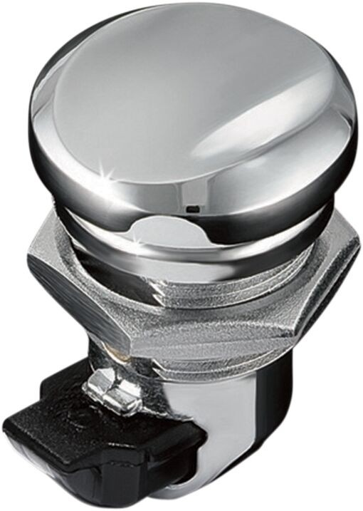 Kuryakyn Latch Fuel Door Push Button Push-Button Fuel Door Latch -