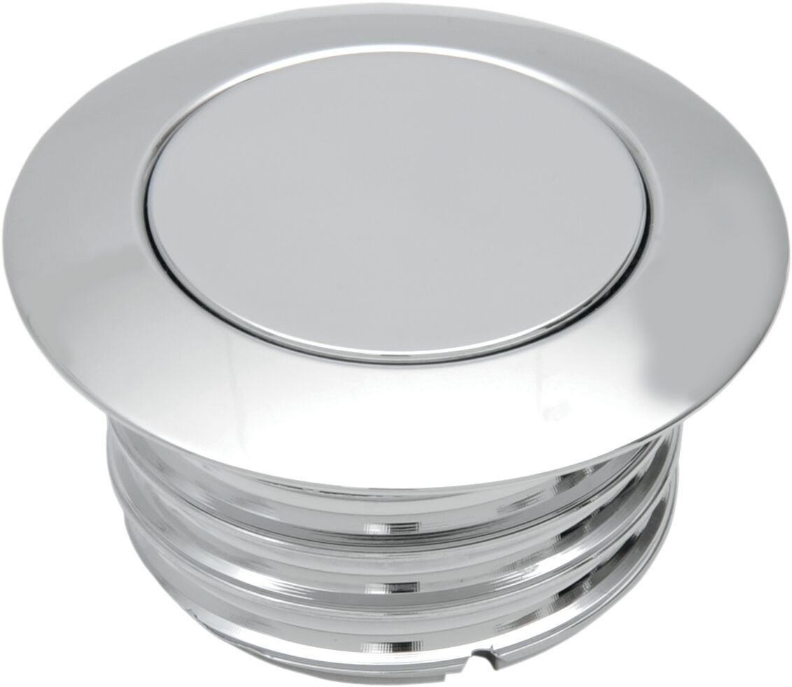 Drag Specialties Pop-Up Gas Cap Vented Chrome Cap Pop-Up Chr Vnt 96-22