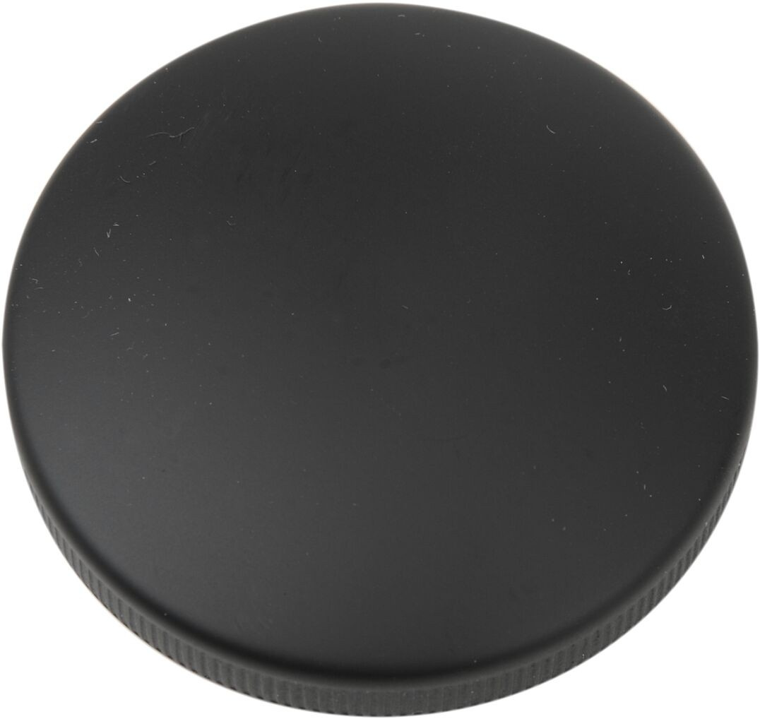 Drag Specialties Gas Cap Matte Black Non-Vented 66-72 Cap Gas Nvnt Mt
