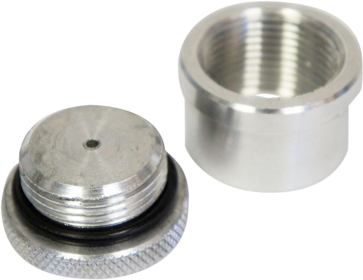 La Choppers Vented Aluminum Weld On Gas Cap Gas Cap Bung Weldon Alum