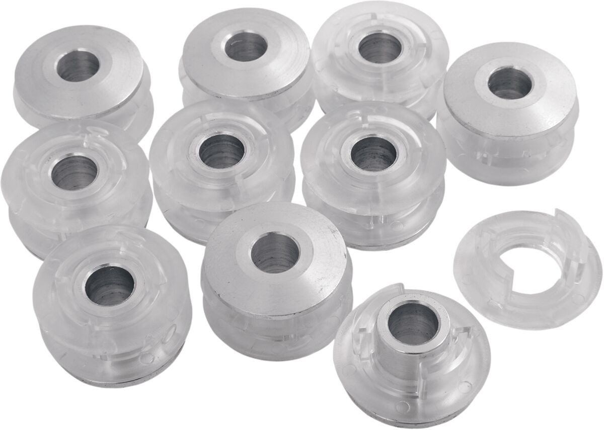 Alloy Art Fuel Tank Mounting Insert Bushings Aluminum Bushings Poly W/