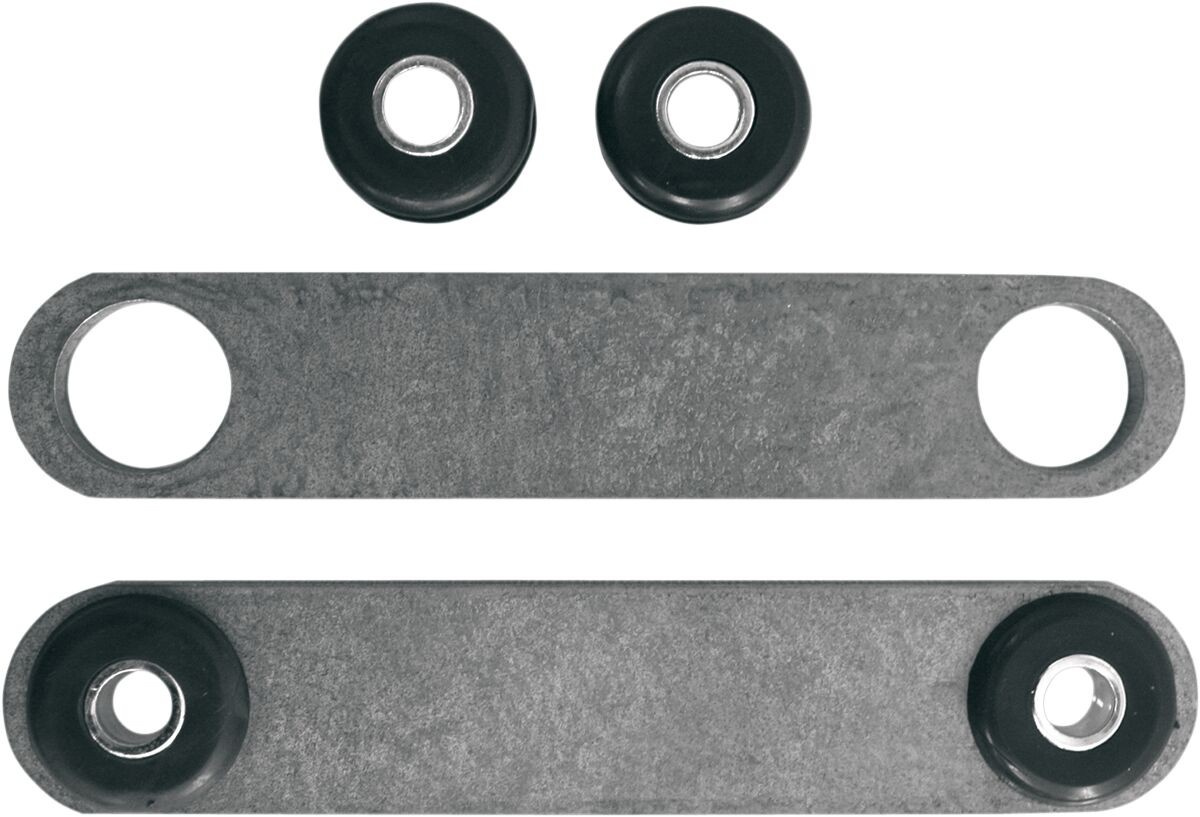 La Choppers Weld On Tank-Mount Tabs With Bushings Universal Tabs Weld