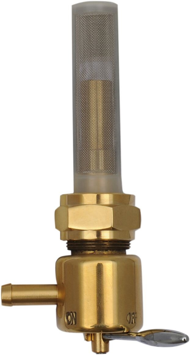 Drag Specialties Petcock 22Mm Rear 90° Bronze Petcock Rnd Brnz Fwd Ou