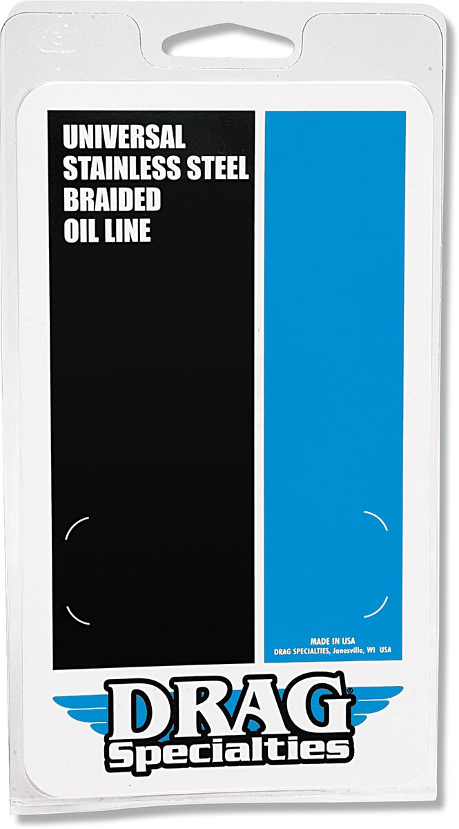 Drag Specialties Oil Line Stainless Steel 13