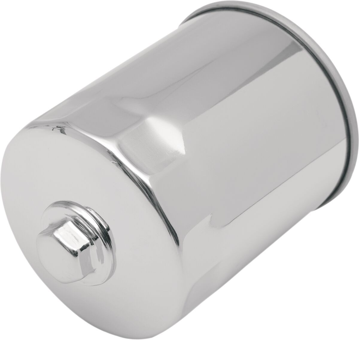 Drag Specialties Oil Filter W/ Nut Chrome Oil Filter Chr W/Nut 63805-8