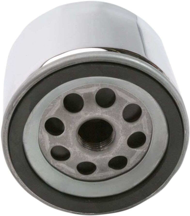 Drag Specialties Oil Filter W/ Nut Chrome Chrm Fltr W/Nut 63810-80