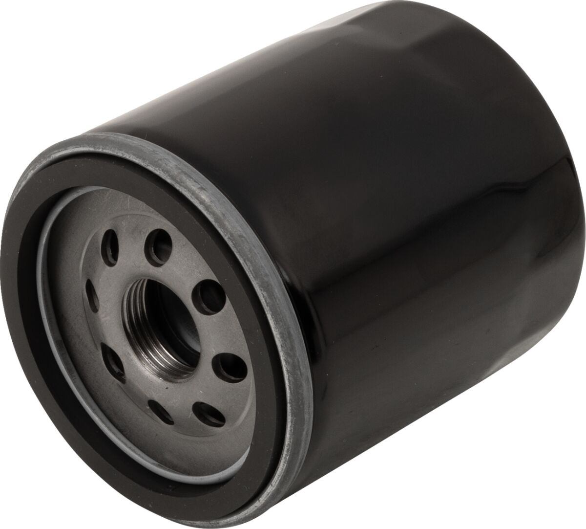 Drag Specialties Oil Filter W/ Nut Black Oil Filter Blk W/Nut 63793-01