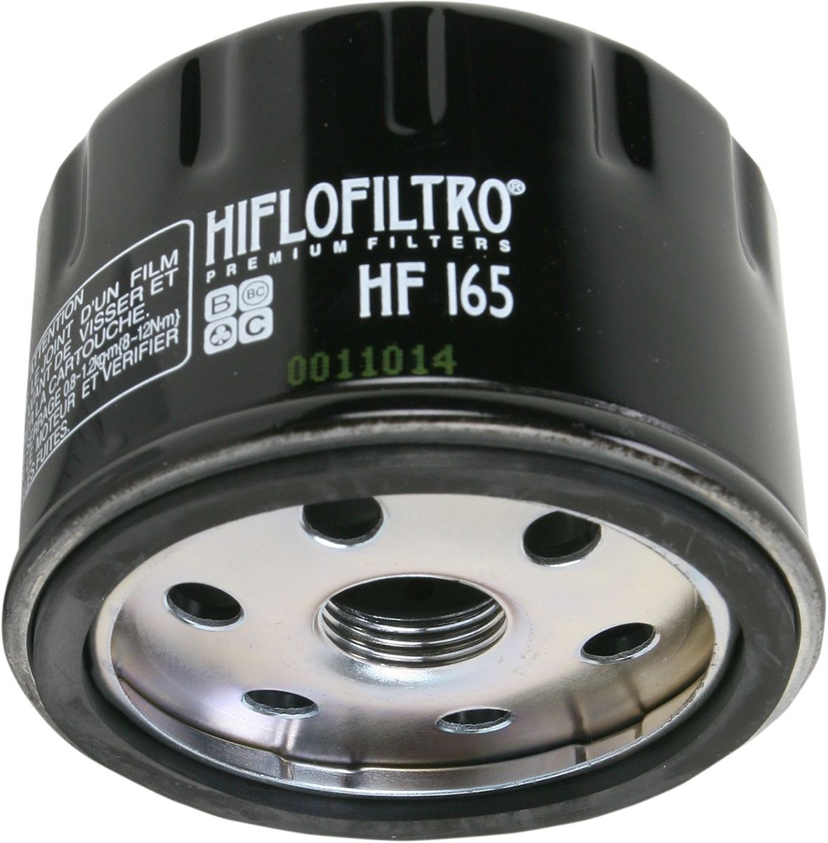 Hiflofiltro Oil Filter Spin-On Paper Glossy Black Oil Filter Bmw F800