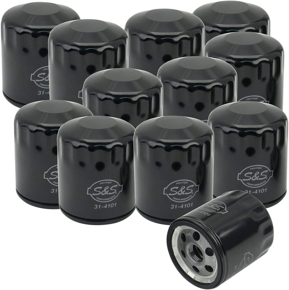 S&S Cycle Filter Oil Black Filter Oil Blk 84-99 12Pk