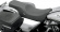 Drag Specialties Seat Predator 2-Up Rear Smooth Vinyl Black Seat 2Up P